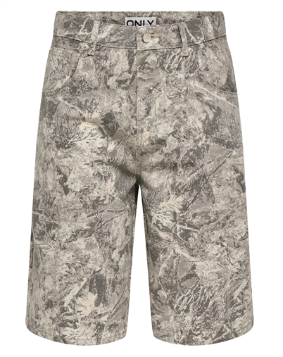 Only - ONLBanu Camo Bermuda Shorts - Smokey Olive